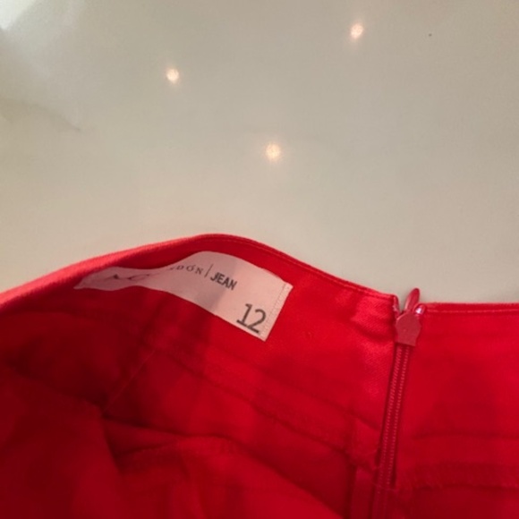 Girls AC Rendon Red Skort Size 12 - Picture 2 of 3